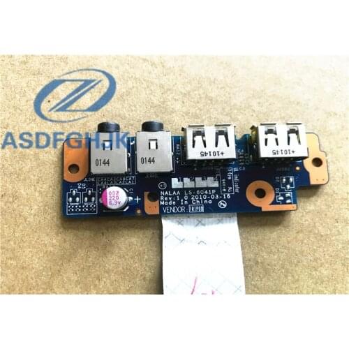 LS-6041P Hulics Original para FOR Toshiba Satellite L670 L675 L670D l675D USB Audio Board 100% Test ok