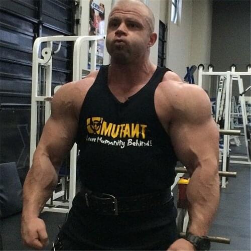 Gym Tank Tops Men Muscle Sleeveless Shirt Vest Bodybuild Tank Top Workout Fitness Stringer Singlet Male Summer Casual Clothing