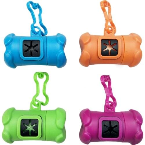 Pet Poop Bag Set Garbage Bag Pet Dog Garbage Clean Dispenser Trash Bag Dispenser Storage Box Clean Up Waste Bag