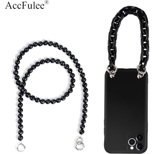 Inclined Span Chain Cases For Huawei Y9 Prime 2019 Y9S Y9A Y8S Y8P Y7P Y7A Y6 2018 Y6P Y6S Y6 2017 Y5P Bracelet Soft TPU Cover