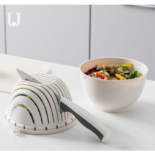 New Xiaomi PP Double Drain Basket Kitchen Sink Strainer Fruits Vegetables Washing Basket Kitchen Gadget Colander Container