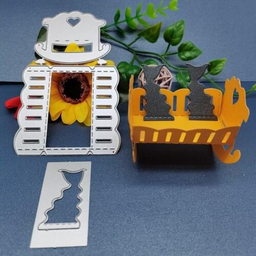 2019 New Arrival Baby Crid Cradle Metal Cutting Dies Stencil DIY Scrapbooking Embossing Decorative Photo Album Paper Card Craft