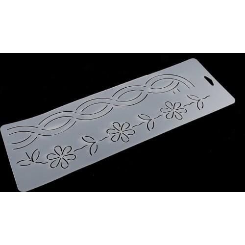 Clear Plastic Stencil Quilting Template Tool For DIY Patchwork Painting #11