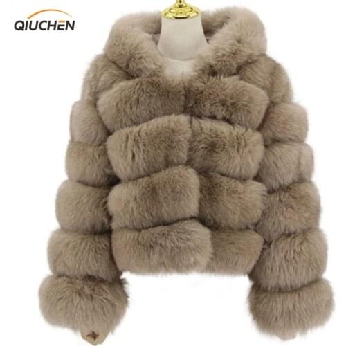 Женские куртки с капюшоном QIUCHEN China At AliExpress