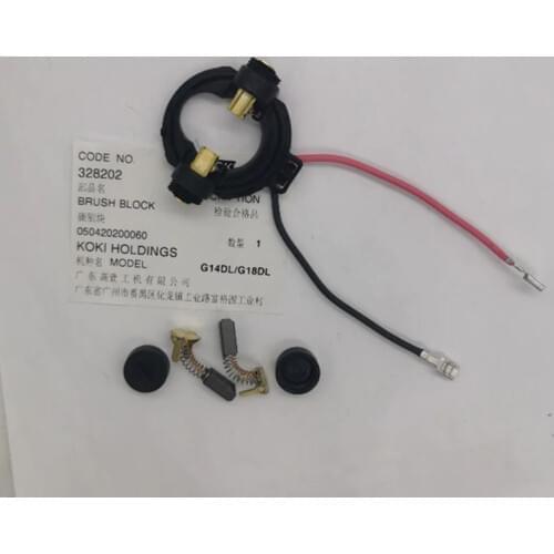 Carbon brush Block holder Cap for HITACHI 328202 334696 328200 G18DSL G18DL G14DSL G14DL CE18DSL