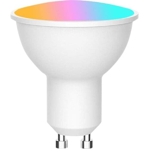 WIFI Smart Light Bulb RGBW Dimming Smart Life for GU10 GU5.3 AC 85-265V WIFI Light Bulb Alexa Google Home Amazo