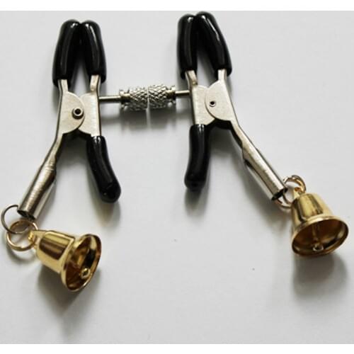 Nipple clips jingle bells christmas gifts Sex shop breast toy sex toys breast clip female shaking stimulate papilla clip