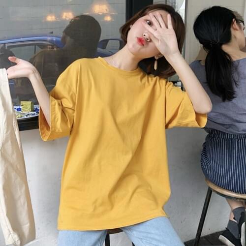 Cheap wholesale 2019 new Spring Summer Autumn Hot selling womens fashion casual t shirt lady beautiful nice Tops FP242