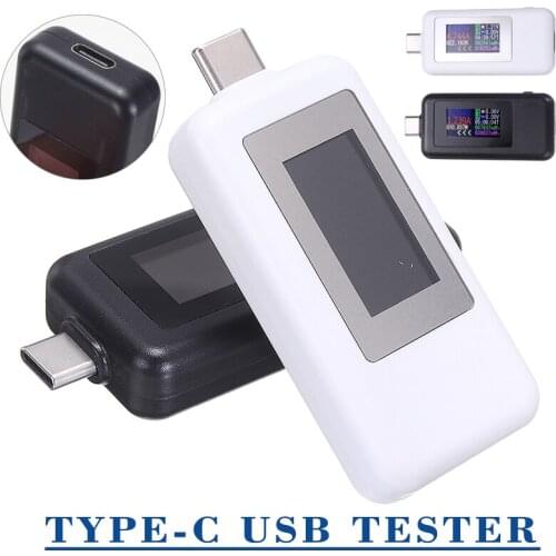 1pc High Quality Type-C USB Tester 5A 4-30V Color Display Voltage Current USB-C Meter For Mobile Phone Laptop Computer