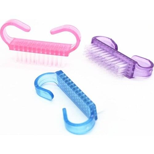 3pcs Handle Nail Brush Cleaner Fingernail Brush For Professional Nail Cleaning Brushes Efficient cleaning Practical and durable