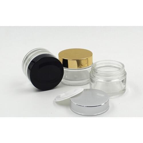 50g/ml transparent empty cosmetic cream jar bottle PP cream bottle cap/Sub bottle/cosmetics Bottle glass 200pcs/lot
