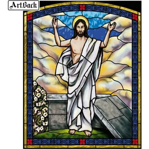 5d diy diamond painting jesus religious mosaic rhinestones 3D full square / round drill diamond embroidery home decoration
