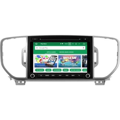 RoverOne Android 8.0 Octa Core Car Radio DVD GPS For Kia Sportage KX5 2016 2017 Touchscreen Multimedia Player HeadUnit Bluetooth