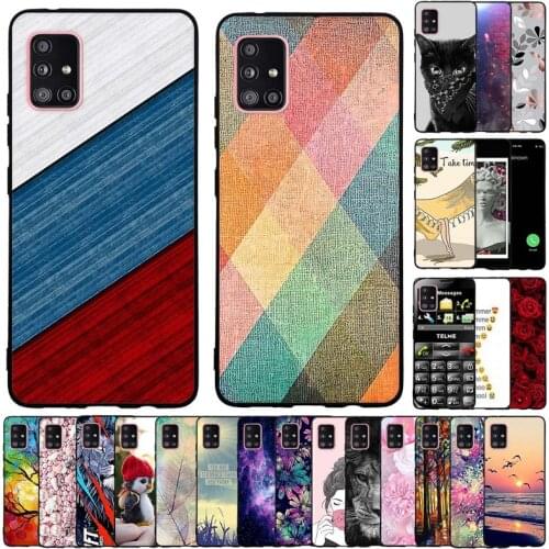 Case For Samsung Galaxy A51 5G Case Silicone Transparent Back Cover For Samsung Galaxy A51 5G Case Bumper Coque Soft Coque Cute