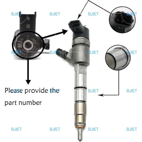 Diesel Dongfeng engine nozzle spray JMC common rail fuel injector nozzle 0445110333 40100BM001