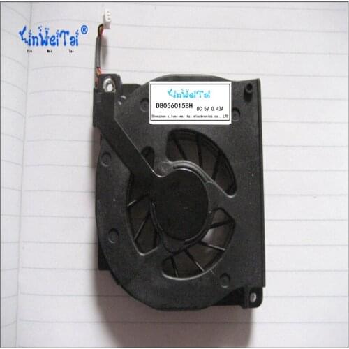 For Dell Latitude D530 D520 Cooling Fan MCF-C17BM05 DQ5D566HB18 HG477 DV5V 0.41A 3-wire 3-pin connector