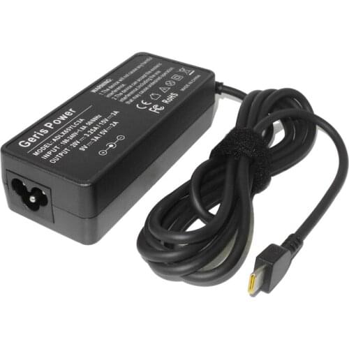 Huiyuan fit for 20V 3.25A 65W USB Type C Ac Power Adapter Charger Fit for Lenovo Thinkpad X1carbon Yoga5