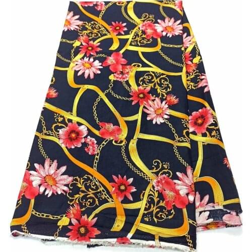 Real Best Quality Sewing Material For Clothes Soft Dress Fabric printing Rayon Cotton Material For Dress jh1-31