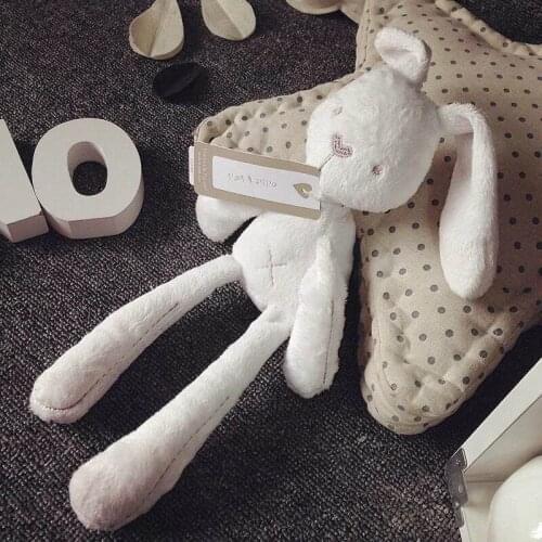 20cm Cute Rabbit Doll Baby Soft Plush Toys For Children Bunny Sleeping Mate Stuffed &Plush Animal Baby Toys For Infants