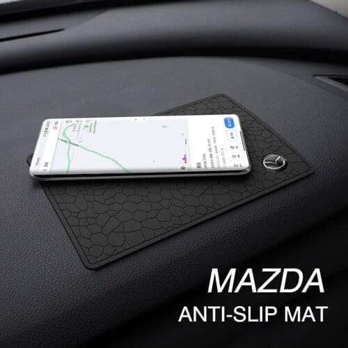 Car Interior Anti Slip Mat Non Slip Sticky Gel Pad Accessories For Mazda 6 3 5 2 CX5 CX7 323 Demio Axela Atenza CX9 MX3 MX5 RX8