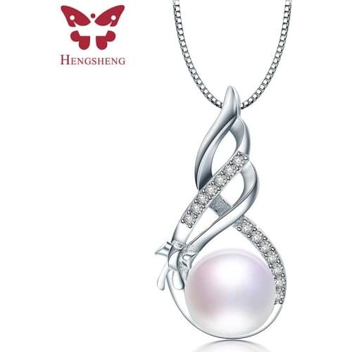 Hot Selling New Pearl Jewelry Cultured Freshwater Pearl Pendant & Necklace Cross Pendants For Women Gift, 925 Silver Pendant