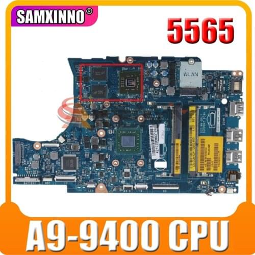 Original Laptop motherboard For DELL Inspiron 5565 A9-9400 AM9400 Mainboard CN-0MYX0F 0MYX0F BAL23 LA-D804P 216-0890010