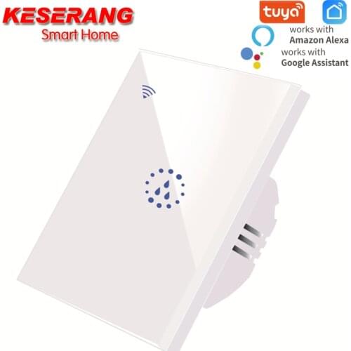 EU Type WiFi Boiler Water Heater Switch 4400W Tuya Smart Life App Remote Control ON OFF Timer Voice Control Google Home Alexa