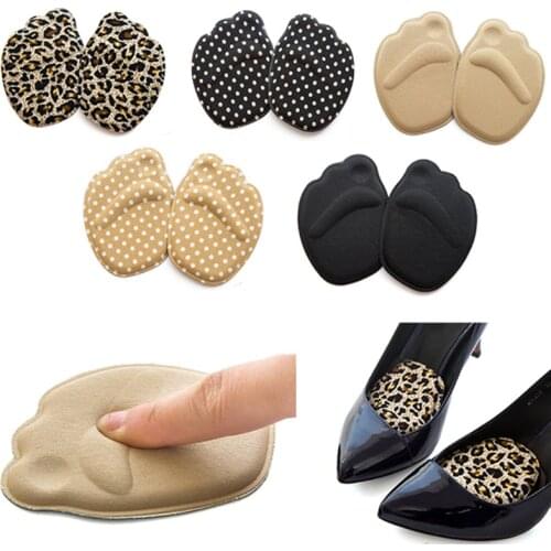 Useful Sole High Heel Foot Cushions Forefoot Anti-Slip Insole Breathable ShoesWomen Protection Foot Pad Soft Insert Foot Care