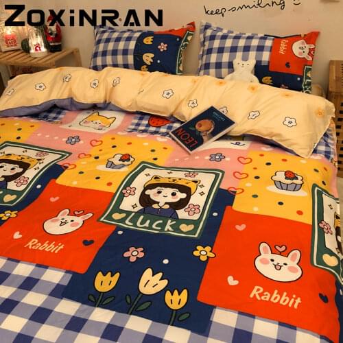 Bedding 140x200 Nordic 90 Childrens Case Pink Bedding Set of Sheets Bed 90 Duvet Couple Duvet Covers Bedspreads Coverlets