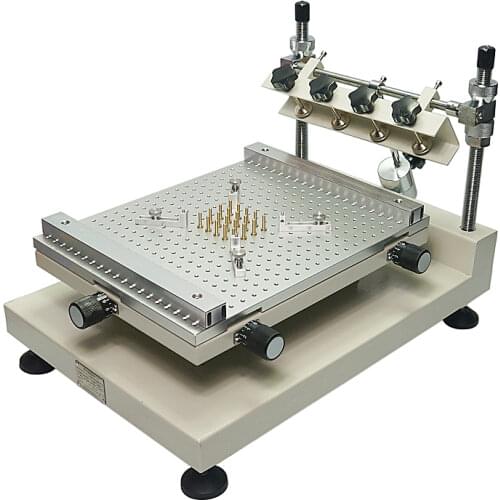 Solder Paste Printer Silkscreen Printing Machine ZB3040H Single Double-sided Circuit Board Paste