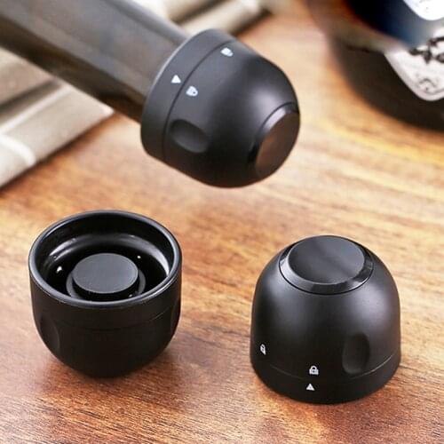 Wine Corks Mini Wine Cap Stopper Keep Bubbles Champagne Stopper with Lock Wine Corks Red Wine Accessories Bar Tools