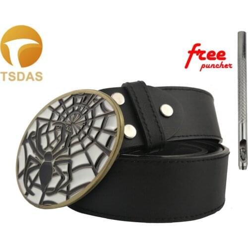 Black Spider Belt Buckle With Pin Buckles New Condition Oval Belt Buckle Head With Continous Stock