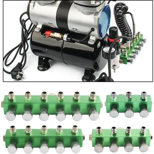 Airbrush Air Hose Splitter Manifold Airhose Splitter - Safety Threaded