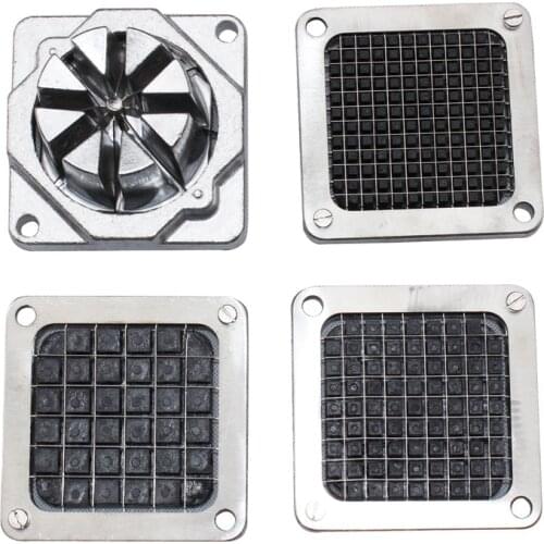 Hot sale FFC-001 French Fry Cutter Replacement Pushing Plate Replacement Blade with 6mm,9mm,13mm and apple/orange wedge