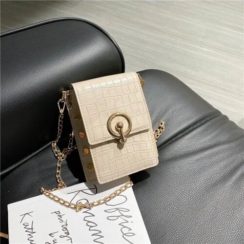 Womens Bag Trend 2021 Designer Crossbody Female Bags Soft Small PU Leather Fashion Korean Chain Luxury Evening Shoulder Bolsas