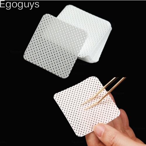 90PCS Nail Art Magic Wipes Cotton UV Gel Polish Remover Lint-Free Napkin Eyelash Cleansing Tissue Glue Soak Cleaning Paper Wiper