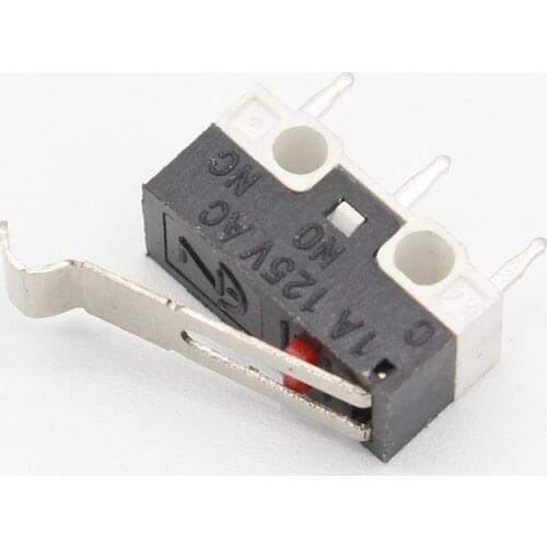 10 Pcs 125V 1A SPDT Subminiature Micro Lever Switch