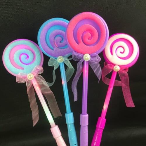 2021 new year christmas party birthday Manufacturers luminous LED Flashing lollipops concerts fairies night market toys gift
