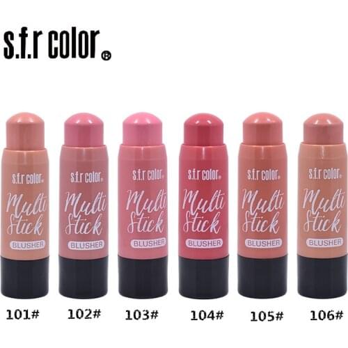 2021 New Makeup Blush Stick Face Makeup Shimmer Bronzer Contour Cream Blusher Cosmetics Long Lasting Brighten Make Up