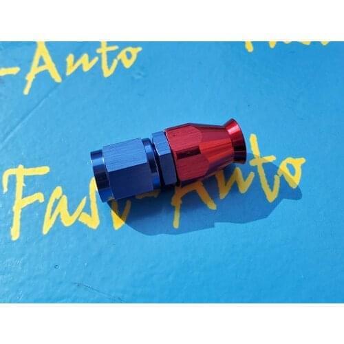 3/8unf thread -4an an4 an-4 straight ptfe tpfe Swivel brake fluid fitting hose line end reusable fitting