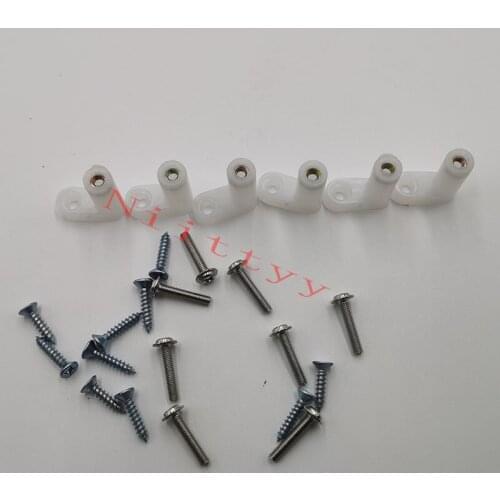 500pcs/lot L Type PCB feet with screw for arcade jamma game board PCB Mounting Feet