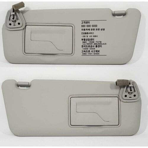 852012L020TX 852022L020TX Sun Visor Gray LH RH For HYUNDAI i30 i30CW 2008-2011
