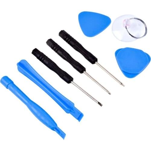 9 In 1 Cell Phone Screen Opening Pry Mobile Phone Repair Tool Kit Screwdriver Tool Set for Iphone Samsung Hand Tools Opening Set