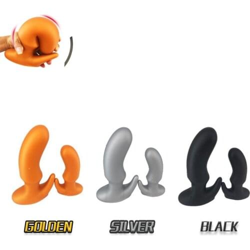 Super Huge Golden Horn Butt Plug Prostate massage Outdoor Anus Expansion Stimulator Anal Large Dildo Vagina Masturbation SexToy