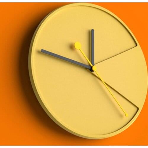 Cement Clock Silicone Mold Concrete Household Furnishes handicraft Clock Molds