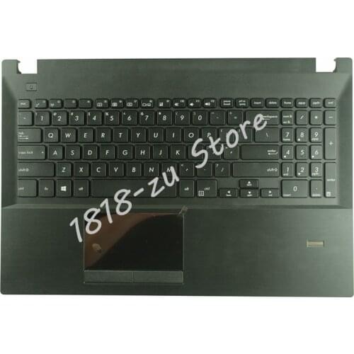 YALUZU US English Keyboard bezel UPPER Cover For Asus PU500 PU551 PRO551L PRO551LD PRO553U PRO552L palmrest top case black