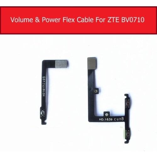 Power & Volume Flex Cable For ZTE Blade V7 MAX V0710 BV0710 Power Side & Audio Control Button Switch Flex Ribbon Replacement