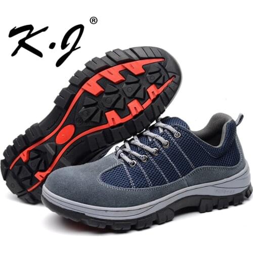 2020 Indestructible Ryder Shoes Classic Men Steel Toe Air Safety Boots Women Puncture-Proof Work Sneakers Breathable Shoes