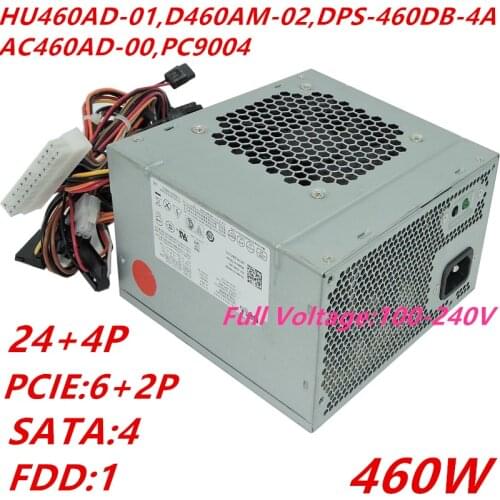 New Original PSU For Dell XPS 8100 8500 8700 8900 460W Power Supply HU460AD-01 DPS-460DB-2A DPS-460DB-3A/10A AC460AD-00 PC9004