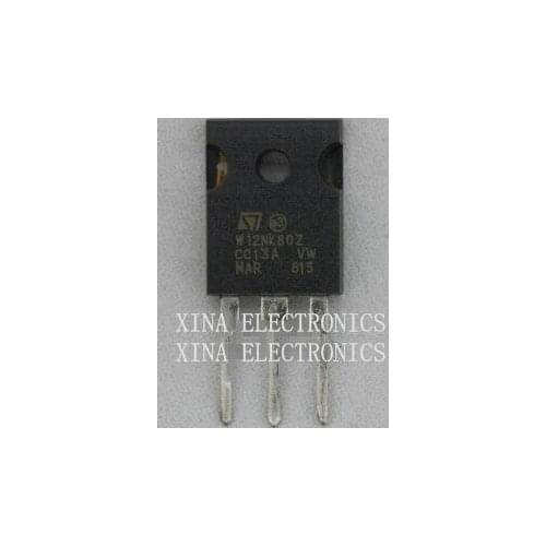 STW12NK80Z W12NK80Z 12NK80 800V/12A TO-247 MOSFET ROHS ORIGINAL 10PCS/lot Free Shipping Electronics composition kit